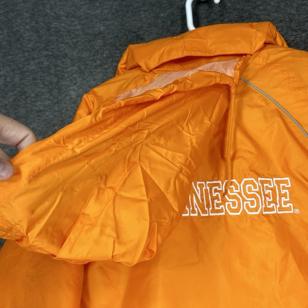 VTG University of Tennessee Vols Team Starter Jacket Mens M‎ Orange Long Sleeve - Picture 15 of 16